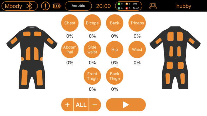 MBODY-EMS training system
