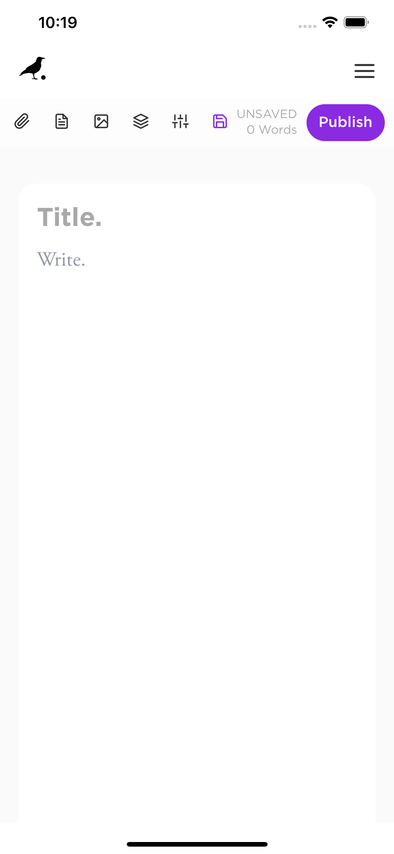 Prose.