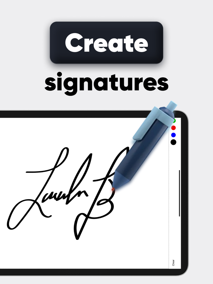 Sign Documents - PDF Signer