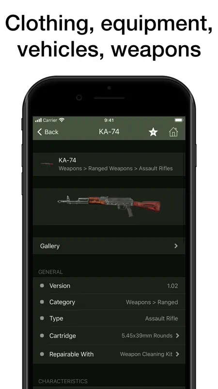 Pocket Wiki for DayZ screenshot 3 of 10
