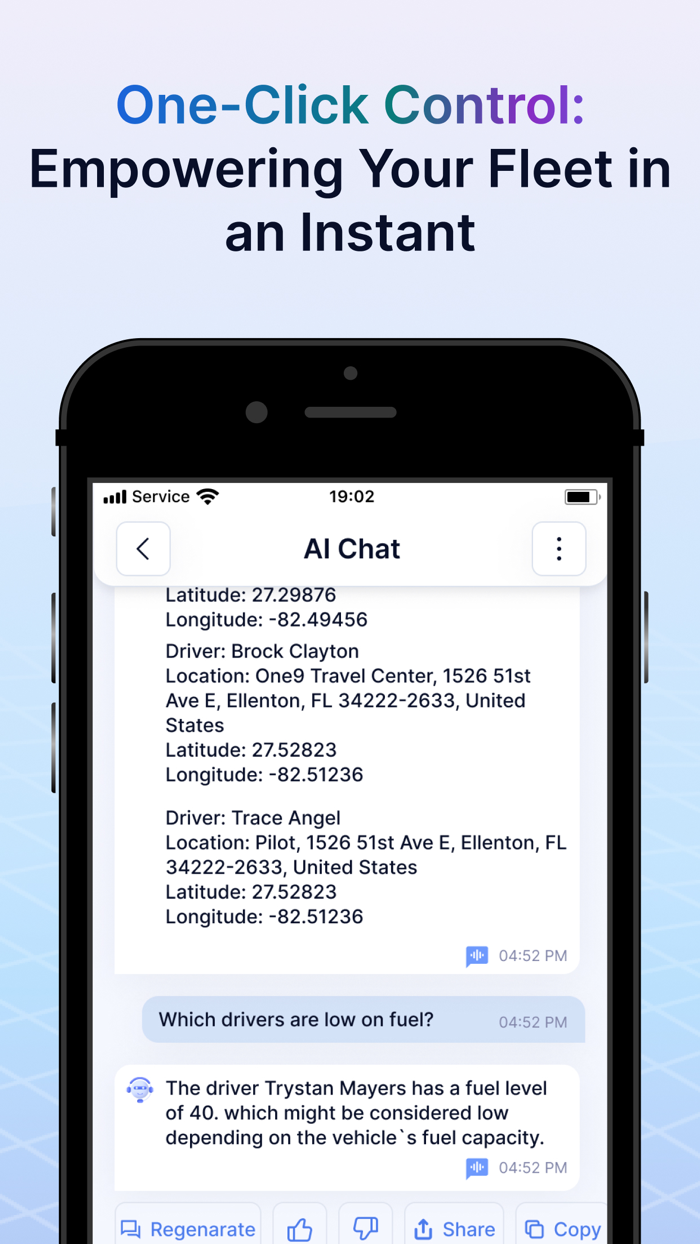 EzChatAI Logistics AI Chatbot