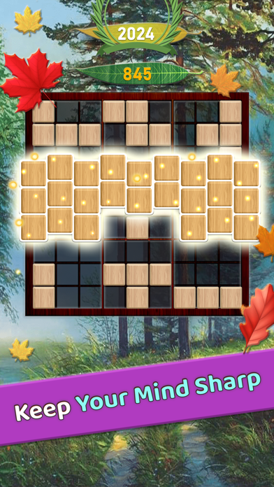 Wooden 99: Sudoku Block Puzzle Screenshot