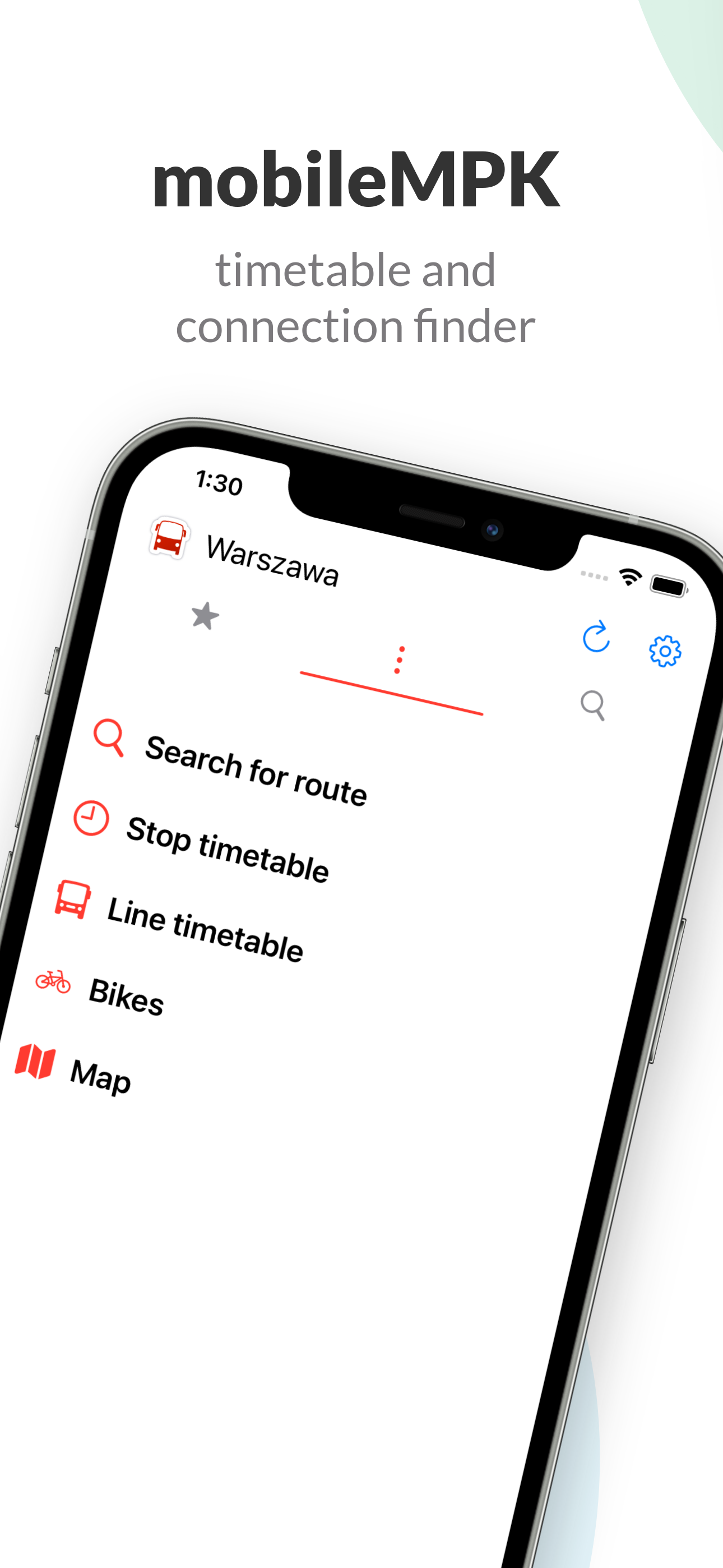mobileMPK - timetables