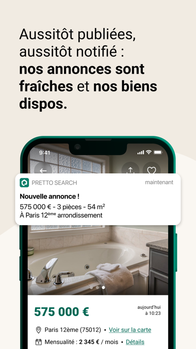 Pretto Search - Annonces immo Screenshot