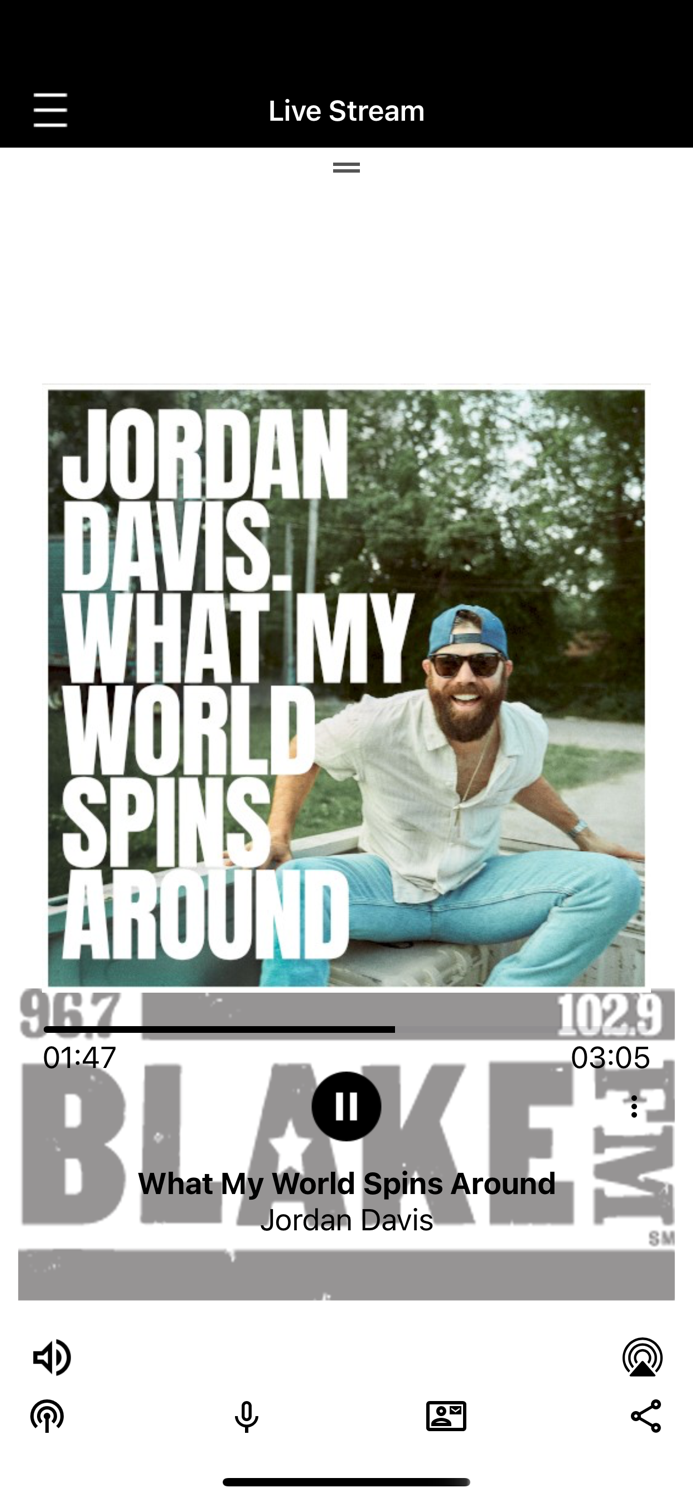 96-7 and 102-9 BLAKE-FM