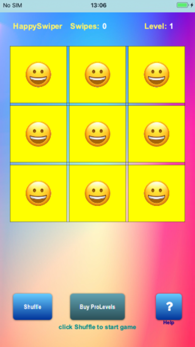 HappySwiper - Puzzle Game Screenshot
