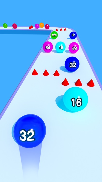 Rolling Ball Numbers Merge screenshot-4