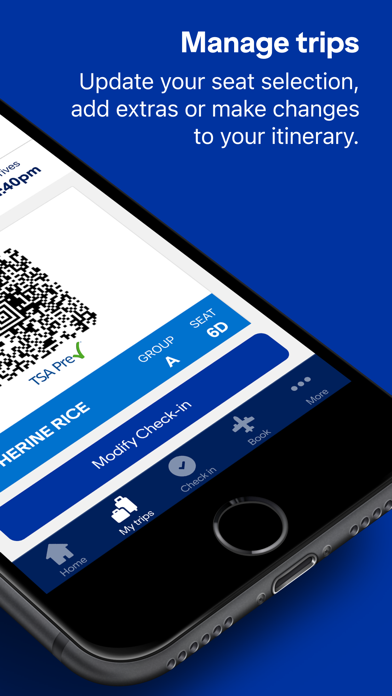 JetBlue - Book & manage trips Screenshot