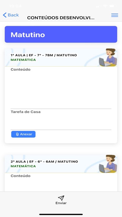 Agenda Educacional Screenshot