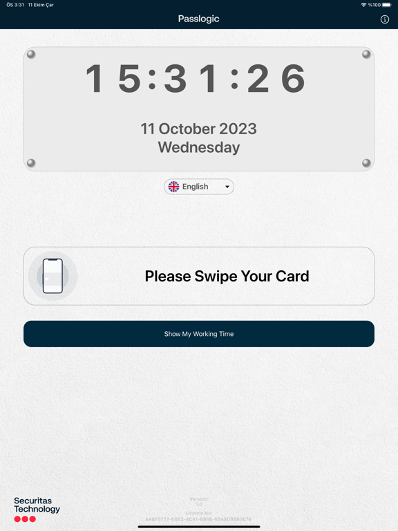 App screenshot