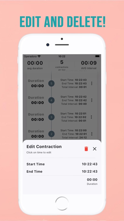 Contraction Counter Timer 9m screenshot-3