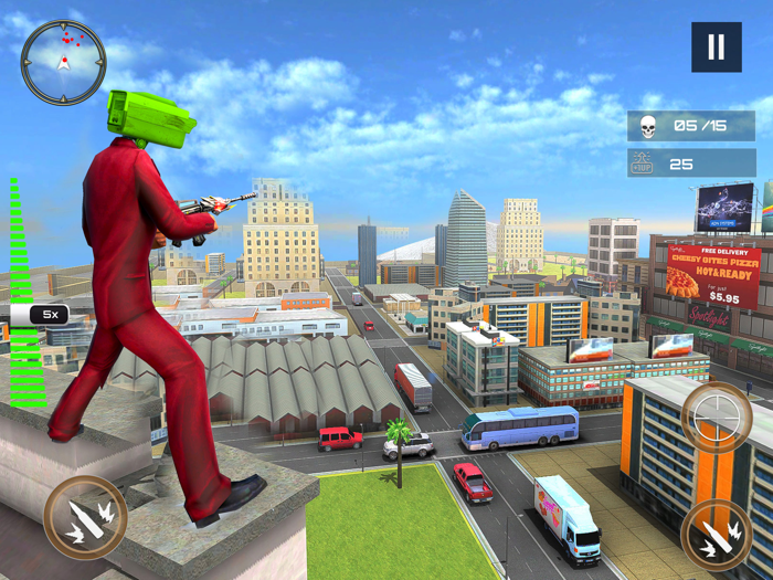 ST vs Cameraman Shooting Game