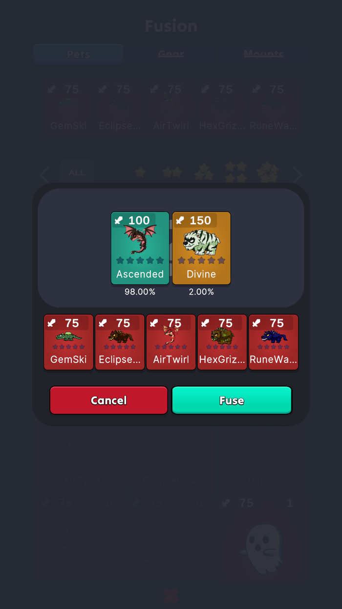 Pet Evolution Idle Merge Game