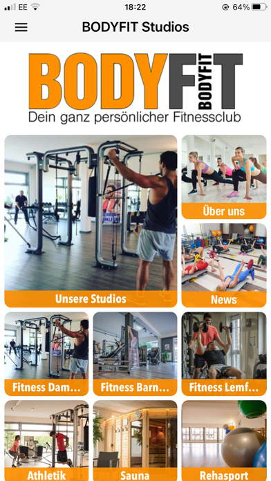 BODYFIT Studio Screenshot