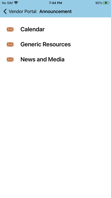 Screenshot 3 of SCLARC Vendor Portal App