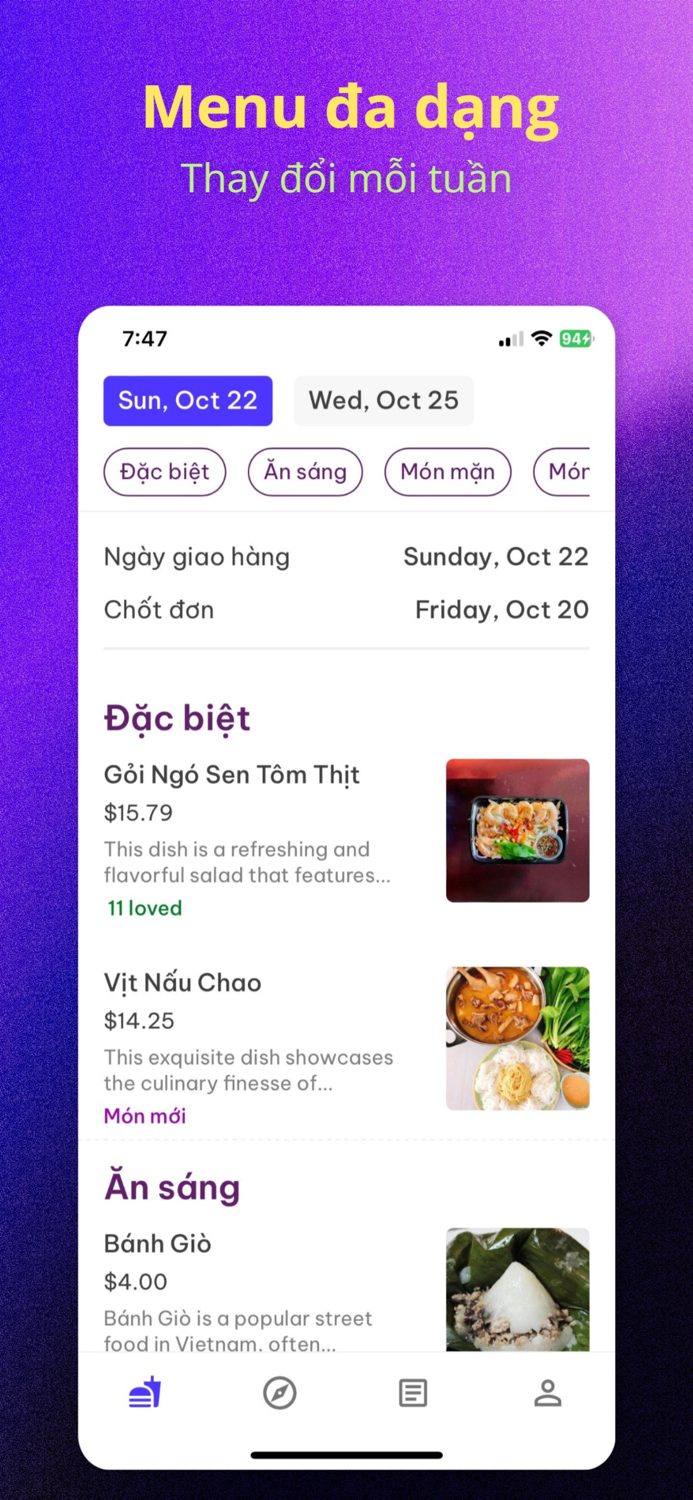 Vocado Vietnamese cuisine