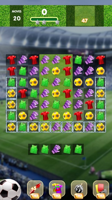 Football Crush Match 3 Screenshot