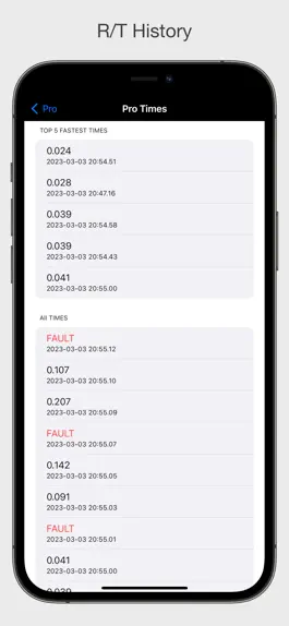 Game screenshot Tree RX: Stage Reaction Times hack