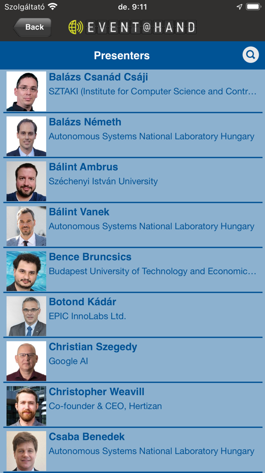 #5. AI & Aut Expo Hungary (iOS) 由: MTA SZTAKI
