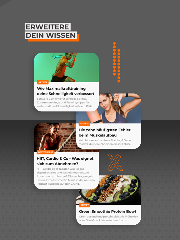 SportlerPlus - Fitness Workout iPad screenshot 7 - Sports app
