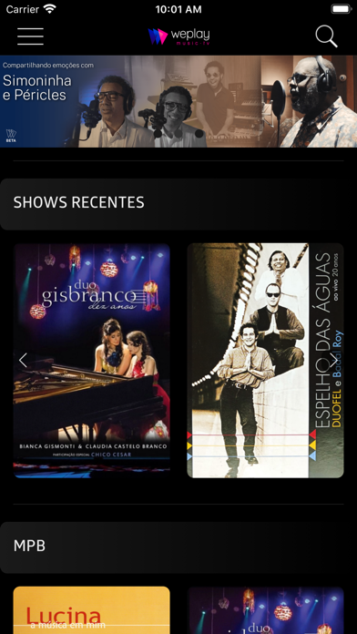 Weplay Music TV Screenshot