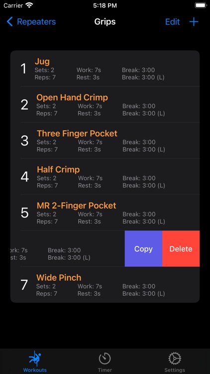CountDown - Hangboard Timer