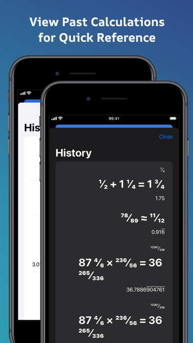 Fraction Calculator Pro Screenshot