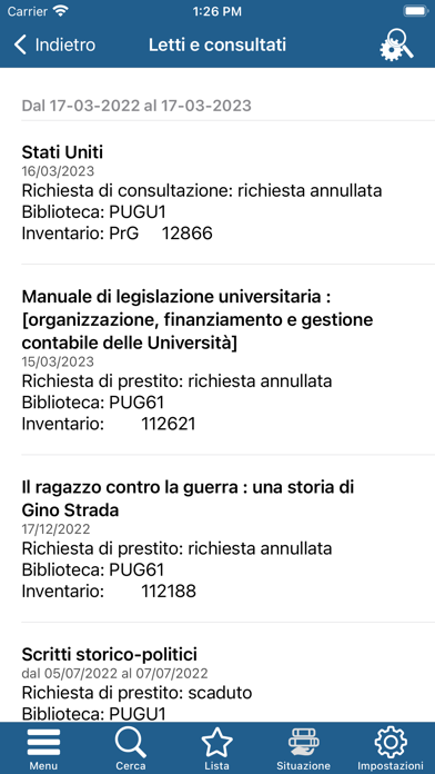 Biblio Teca Screenshot