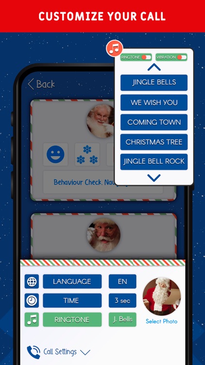 Santa phone call – Xmas Chat screenshot-4