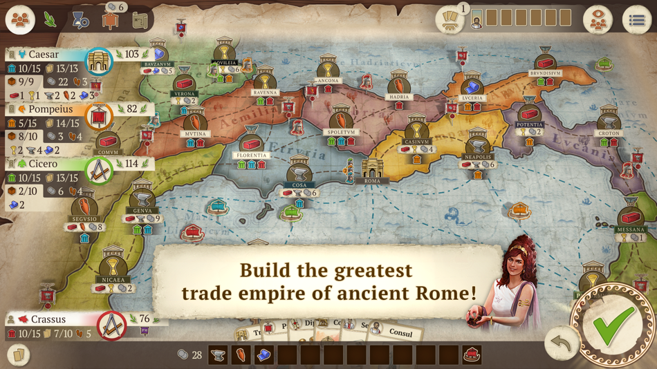 #1. Concordia: Digital Edition (iOS) Podle: Acram Digital
