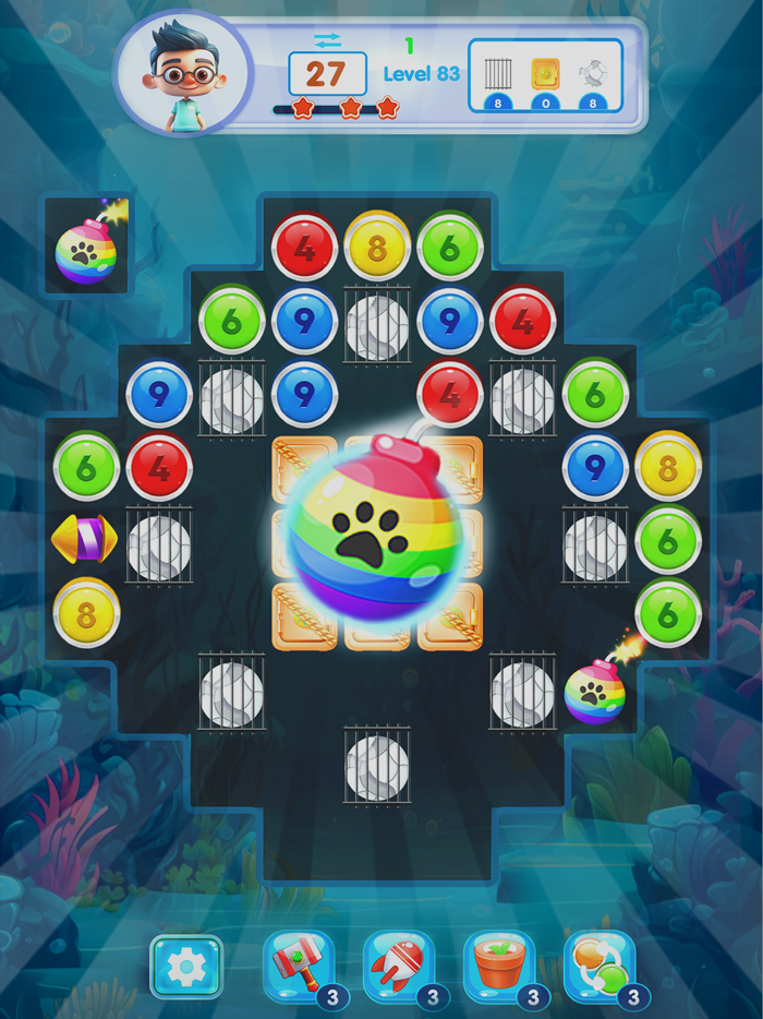 Balls Pop Blast Number Match