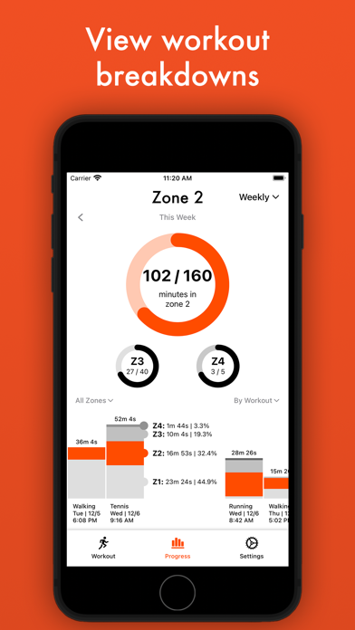 Zone 2: Heart Rate Training Screenshot