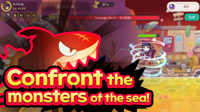 Idle Fishing: Sea of Fantasy Screenshot