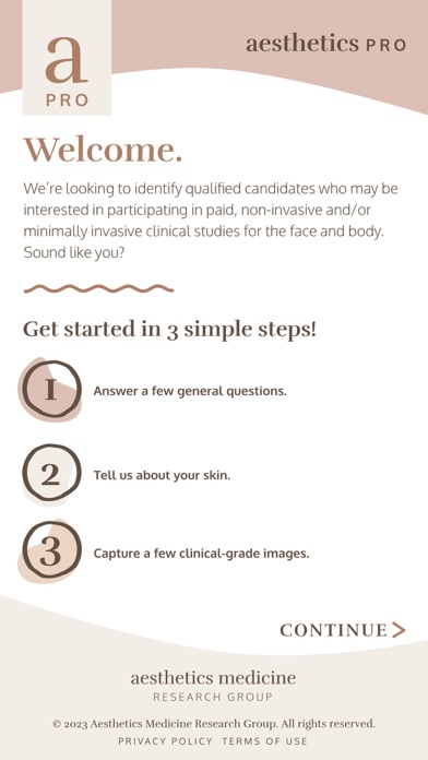 Aesthetics Medicine Research Screenshot