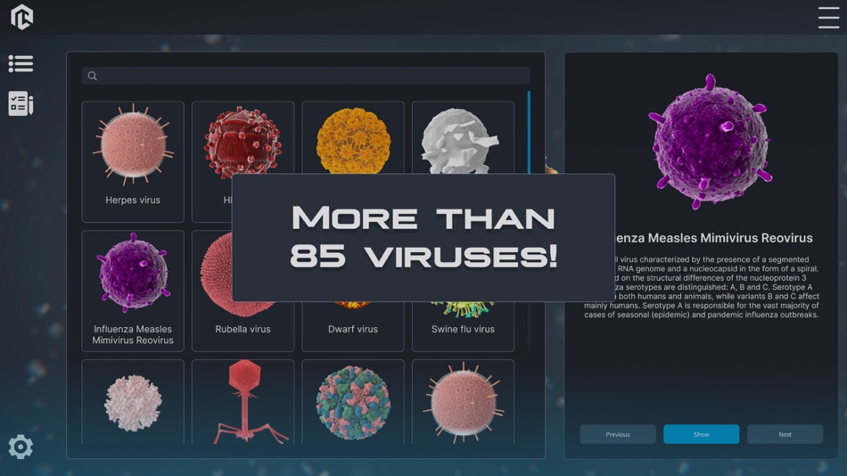 #2. Viruses Study (iOS) 由: ProgramLab