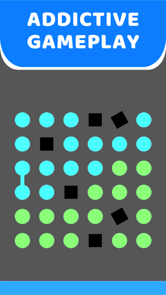 #3. Connect The Dots - Game (iOS) By: Smit Sabhadiya