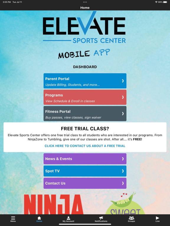 Screenshot #5 pour Elevate Sports Center