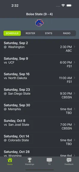 Game screenshot Boise State Football Schedules mod apk
