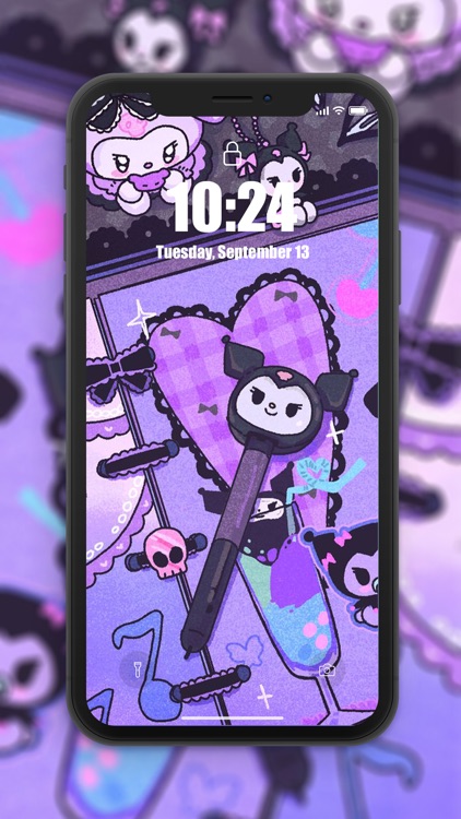 Cute Kuromi & My Melody 4K