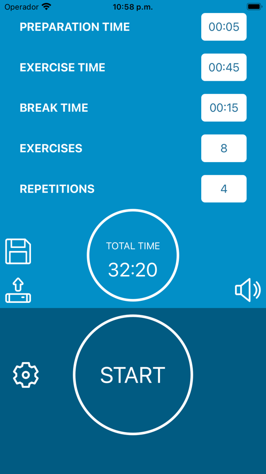 HIIT timer chronometer gym - 2.4 - (iOS)