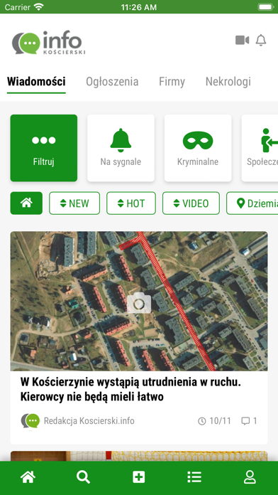 Koscierski.info Screenshot