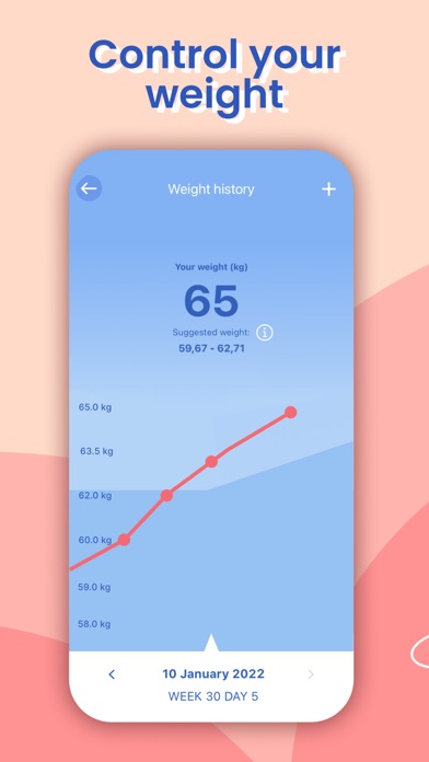 Pregnancy Tracker HiMommy App Screenshot