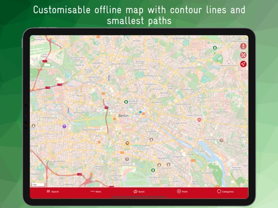 Screenshot #4 pour Berlin & Potsdam Offline Map