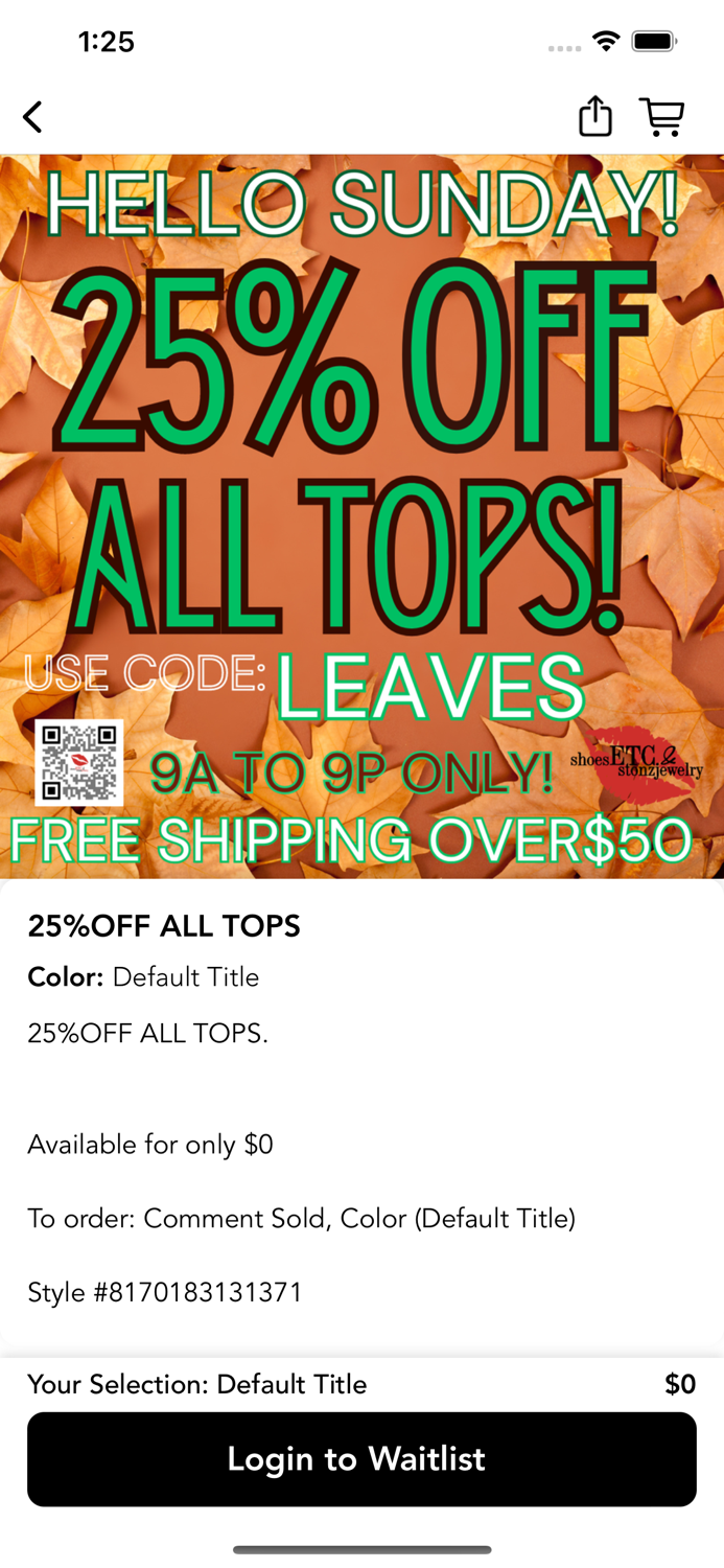 shoes etc and stonz jewelry