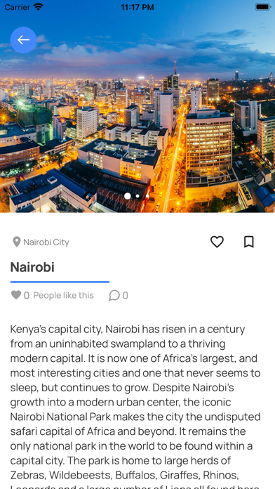 My Travel - Kenya Screenshot