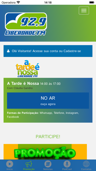 Radio Liberdade FM Screenshot
