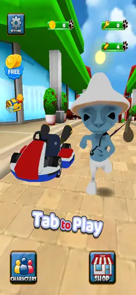 Game screenshot Smurf Cat Run mod apk