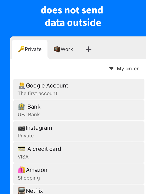 Password Manager - Clipboard iPad screenshot 7 - Productivity app