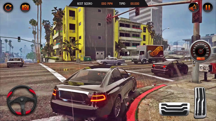 Car Driving Simulator: SUV screenshot-6