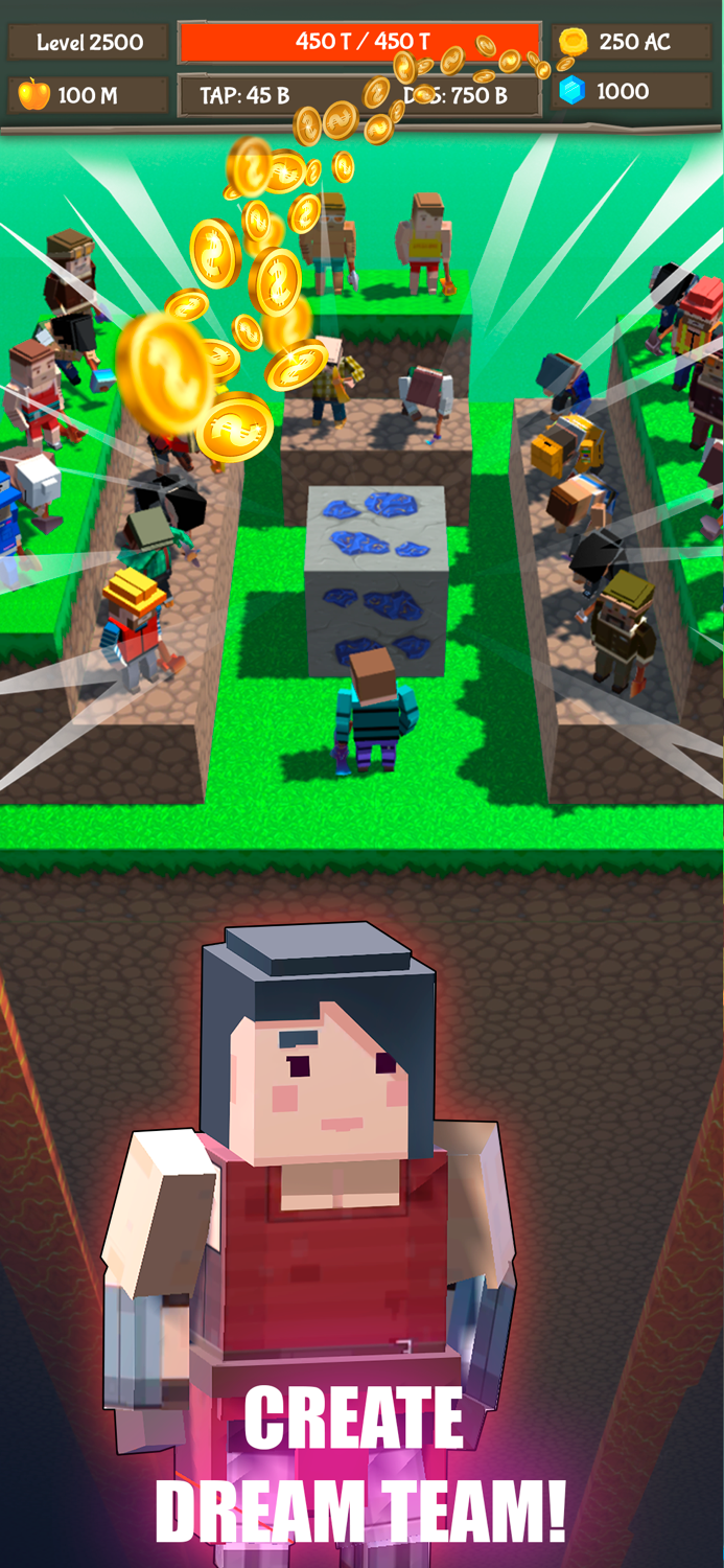 Miner Steve - Craft Clicker